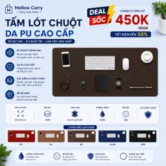 Giá Sỉ Combo 10 Tấm Lót Chuột Da PU 40x80cm Cao Cấp, Desk Pad Lót Bàn Làm Việc Chống Thấm Nước