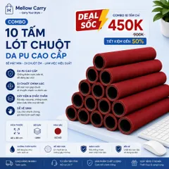 Giá Sỉ Combo 10 Tấm Lót Chuột Da PU 40x80cm Cao Cấp, Desk Pad Lót Bàn Làm Việc Chống Thấm Nước