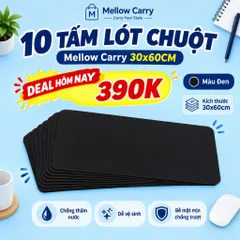 [ Deal Sỉ ]  Combo 10 Tấm Lót Chuột Để Bàn , Trải Bàn Làm Việc , Kích Thước 30x60cm , Chất Liệu Da Pu