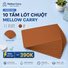 [ Deal Sỉ ]  Combo 10 Tấm Lót Chuột Để Bàn , Trải Bàn Làm Việc , Kích Thước 30x60cm , Chất Liệu Da Pu