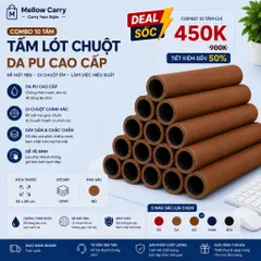 Giá Sỉ Combo 10 Tấm Lót Chuột Da PU 40x80cm Cao Cấp, Desk Pad Lót Bàn Làm Việc Chống Thấm Nước