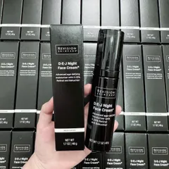 Kem Dưỡng Ẩm Ban Đêm Revision D.E.J Night Face Cream 48g với Retinol - Giúp Làm Trẻ Hóa Da, Phục Hồi Độ Đàn Hồi, Sáng Mịn Da