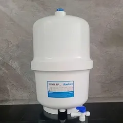 Bình áp nhựa 3.2G siêu bền dùng cho máy lọc nước Ro Karofi (1 bình áp + 1 van chống nổ)