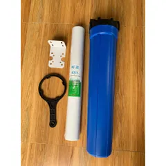 Bộ cốc lọc thô 20inch gầy loại ren Φ34 - Lọc thô đầu nguồn Ren 34 đầy đủ phụ kiện