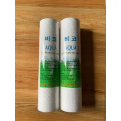 Lõi lọc PP Aqua Hàn Quốc 10 inch cao cấp Từ 1 -5 micro.(2 lõi)