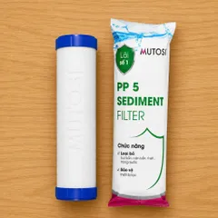 Combo 10 Lõi Lọc Mutosi lõi 123 vặn ren (123 rời, Ro50, T33 + Mineral + Bio + Alkaline + Far + Nano)