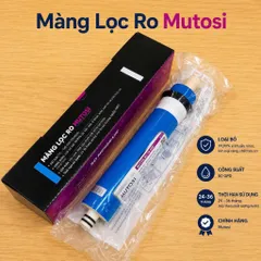Combo 10 Lõi Lọc Mutosi lõi 123 vặn ren (123 rời, Ro50, T33 + Mineral + Bio + Alkaline + Far + Nano)