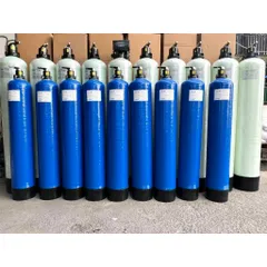 Bộ cột lọc nước Composite 1252 vật liệu lọc van 3 ngã - Kèm vật liệu lọc
