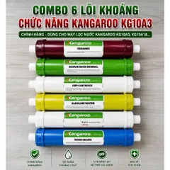 Trọn Bộ 10 Lõi Lọc Nước Kangaroo Kg10a3 Chính Hãng - Dùng Cho Máy Lọc Nước Kangaroo Kg10a3, Kg10a18…
