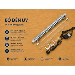 Bộ Đèn Uv Diệt Khuẩn 41W Aquapro Đầy Đủ Adapter Và Phụ Kiện