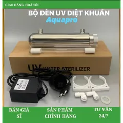 Bộ đèn UV 6W - 55W Aquapro - Bộ đèn UV 6W - 55W diệt đến 99,9% vi khuẩn gây hại
