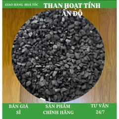 Than Hoạt Tính Ấn Độ OVIO Dùng Cho Lọc Nước, Lọc Không Khí, Khử Độc, Khử Clo Hóa Chất