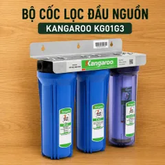 Bộ cốc lọc đầu nguồn Kangaroo KG01G3 - Kèm lõi thô 123 - Đầu ra ren Φ21