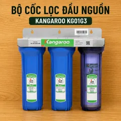Bộ cốc lọc đầu nguồn Kangaroo KG01G3 - Kèm lõi thô 123 - Đầu ra ren Φ21