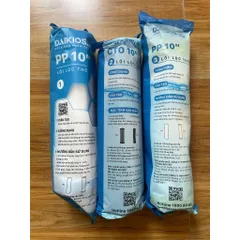Bộ 9 Lõi Đầy Đủ Cho Máy Lọc Nước Daikiosan - Hàng Chính Hãng tặng kèm co cút.