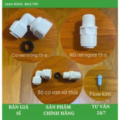Co van xả thải Karofi - 2 đầu kết nối dây 6 - Đời 2024 không lưới chống nứt - Hàng chính hãng karofi 805324
