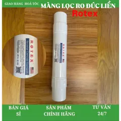 Lõi lọc nước số 4 Màng lọc Ro đúc liền Rotex, (Tặng kèm cút nối nhanh) 805333
