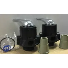 Van 3 ngã Φ27, Van 3 ngã Φ34 dùng cho cột lọc thô Composite, Inox (kèm lưới van)