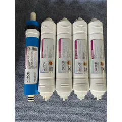 Combo bộ 8 lõi lọc nước Mutosi đúc liền dùng cho máy lọc nước Mutosi và các hãng khác. 805349
