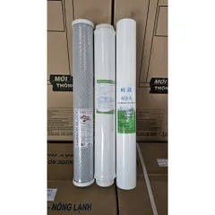 Bộ lõi 123 20 inch - lọc phèn lọc vôi khử căn canxi.