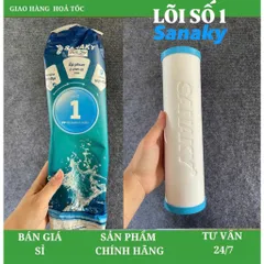 Combo 3 Lõi Lọc 123 Sanaky - Hàng chính hãng - Lọc thô bảo vệ màng RO 805365
