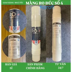 MÀNG RO ĐÚC KAROFI SỐ 4 - LÕI LỌC NƯỚC SỐ 4 - HÀNG CHÍNH HÃNG.