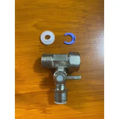 Khẩu Khóa Inox Chia Nước -Cấp Nước Cấp Dây 10, Dây 6 Máy Lọc RO, Máy Nước Sinh Hoạt....