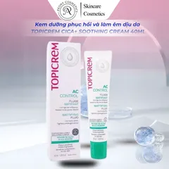 Kem Dưỡng Ẩm Kiểm soát dầu TOPICREM AC Control Mattifying Care 40ml Thương hiệu Pháp