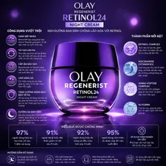 Kem Dưỡng Da Olay Retinol 24 Night Mẫu 2026