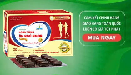 Viên uống Đông Trùng Ăn Ngủ Ngon Dolexphar (h/30v)