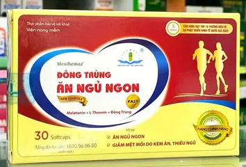 Viên uống Đông Trùng Ăn Ngủ Ngon Dolexphar (h/30v)