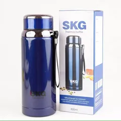 (GIAO MÀU NGẪU NHIÊN) - Bình Giữ Nhiệt Inox 304 SKG, 3 lớp cao cấp chắc chắn giữ nhiệt 8h, Dung tích 1200ml