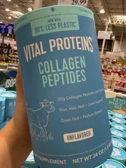 Bột Collagen Vital Proteins Collagen Peptides Không Hương Liệu - Giúp Cải Thiện Độ Đàn Hồi Da, Tóc, Móng & Khớp - Dễ Sử Dụng Hàng Ngày