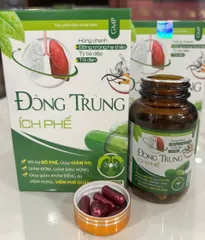 TPBVSK Đông Trùng Ích Phế Hỗ Trợ Giảm Ho Bổ Phế 