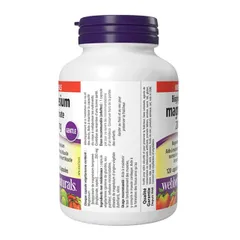 Viên Uống Webber Naturals Magnesium Bisglycinate 200mg - Cải thiện giấc ngủ và giảm căng thẳng tem nhập khẩu sản xuất Canada