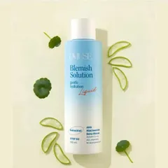 Nước hoa hồng Toner Omuse Blemish Solution cấp ẩm kiềm dầu 180ml dịu nhẹ, giá rẻ sốc ?️