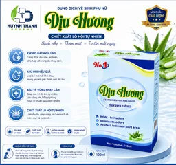 DUNG DỊCH VỆ SINH DỊU HƯƠNG CHAI 100ML