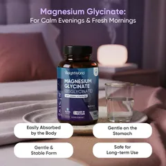 Magnesium Bisglycinate Vitamin B6 Weight World - Hỗ trợ chức năng hệ thần kinh giảm mệt mỏi duy trì chức năng cơ bắp và sức khỏe xương sản xuất Anh