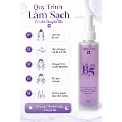 Bộ đôi NERÉ Sữa rửa mặt và Serum, Làm sạch dịu nhẹ, Cấp ẩm chuyên sâu, Phục hồi hàng rào bảo vệ da, Làm dịu da nhạy cảm