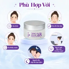 Bộ đôi NERÉ Kem dưỡng, Mặt nạ ngủ, Dưỡng ẩm sâu, Phục hồi da qua đêm, Dành cho da khô, Da nhạy cảm