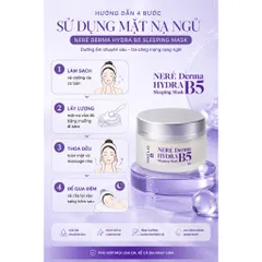 Bộ đôi NERÉ Kem dưỡng, Mặt nạ ngủ, Dưỡng ẩm sâu, Phục hồi da qua đêm, Dành cho da khô, Da nhạy cảm