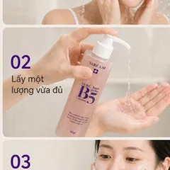 [MUA 2 TẶNG 1]  Sữa Rửa Mặt NERÉ LAB B5 Cấp Ẩm Chuyên Sâu, Làm Sạch Êm Dịu, Hỗ Trợ Làm Dịu Da Nhạy Cảm 150g
