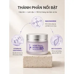 Bộ đôi NERÉ Serum, Mặt nạ ngủ, Cấp ẩm chuyên sâu, Làm dịu da, Giúp da căng mịn, Phục hồi hàng rào bảo vệ da