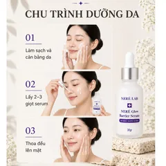 Bộ đôi NERÉ Serum, Mặt nạ ngủ, Cấp ẩm chuyên sâu, Làm dịu da, Giúp da căng mịn, Phục hồi hàng rào bảo vệ da