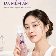 [MUA 2 TẶNG 1]  Sữa Rửa Mặt NERÉ LAB B5 Cấp Ẩm Chuyên Sâu, Làm Sạch Êm Dịu, Hỗ Trợ Làm Dịu Da Nhạy Cảm 150g