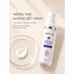 Bộ đôi NERÉ Sữa rửa mặt, Kem chống nắng SPF50+ PA+++, Làm sạch dịu nhẹ, Chống nắng phổ rộng, Bảo vệ da trước tia UV