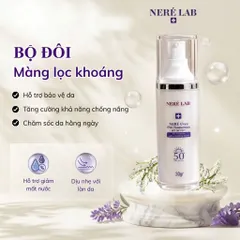 [MUA 2 TẶNG 1] Kem Chống Nắng NERÉ SPF50+ PA+++ Bảo Vệ Da Trước Tia UV, Hỗ Trợ Kiềm Dầu, Phù Hợp Da Nhạy Cảm
