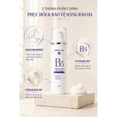 Bộ dưỡng da phục hồi NERÉ Sữa rửa mặt, Serum, Kem dưỡng, Mặt nạ ngủ, Làm sạch dịu nhẹ, Cấp ẩm, Phục hồi da