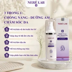 Bộ đôi Sữa Rửa Mặt, Kem Dưỡng NERÉ Làm Sạch Dịu Nhẹ Dưỡng Ẩm Chuyên Sâu