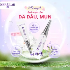 Bộ dưỡng da NERÉ Serum, Kem dưỡng, Kem mụn, Chăm sóc da mụn toàn diện, Cấp ẩm, Phục hồi da, Hỗ trợ giảm mụn
